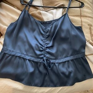 Abercrombie silk tank
